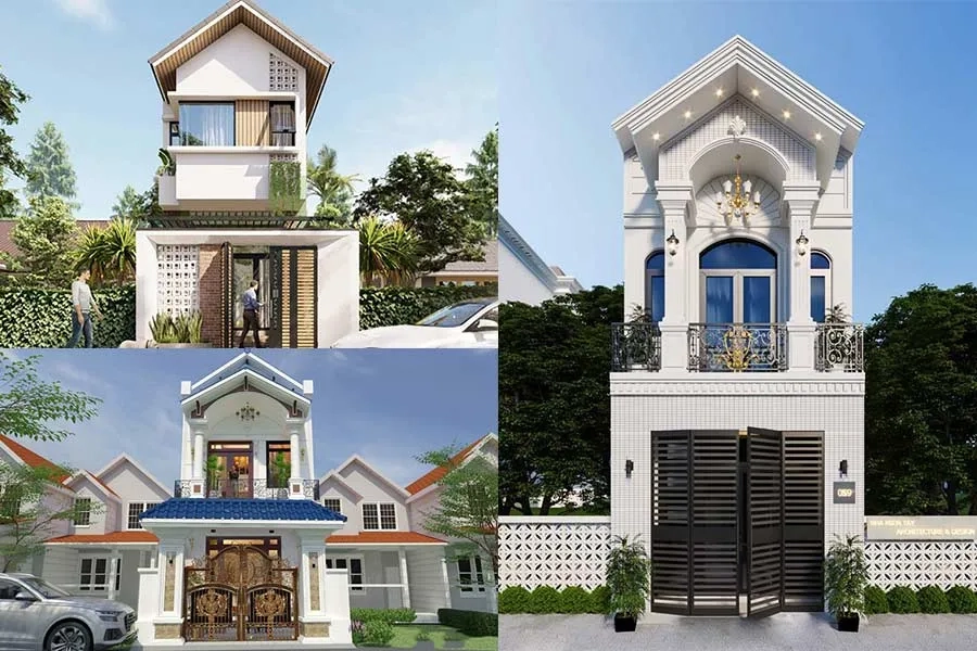 Cùng tìm hiểu Tiêu chí quan trọng khi thiết kế nhà ống mái Thái