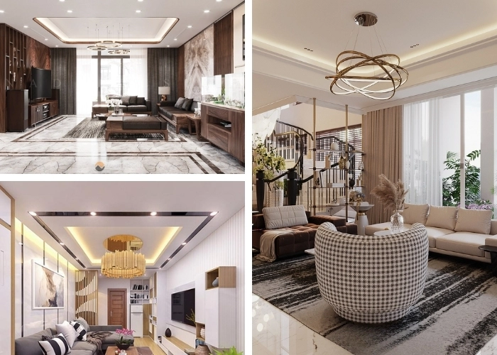 Tìm hiểu về khái niệm Trần thạch cao phòng khách là gì