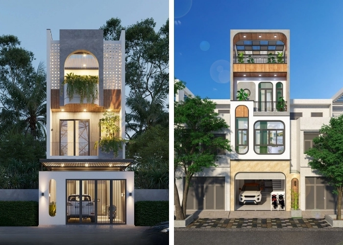 Tìm hiểu Ưu điểm của mẫu nhà ống mặt tiền 5m