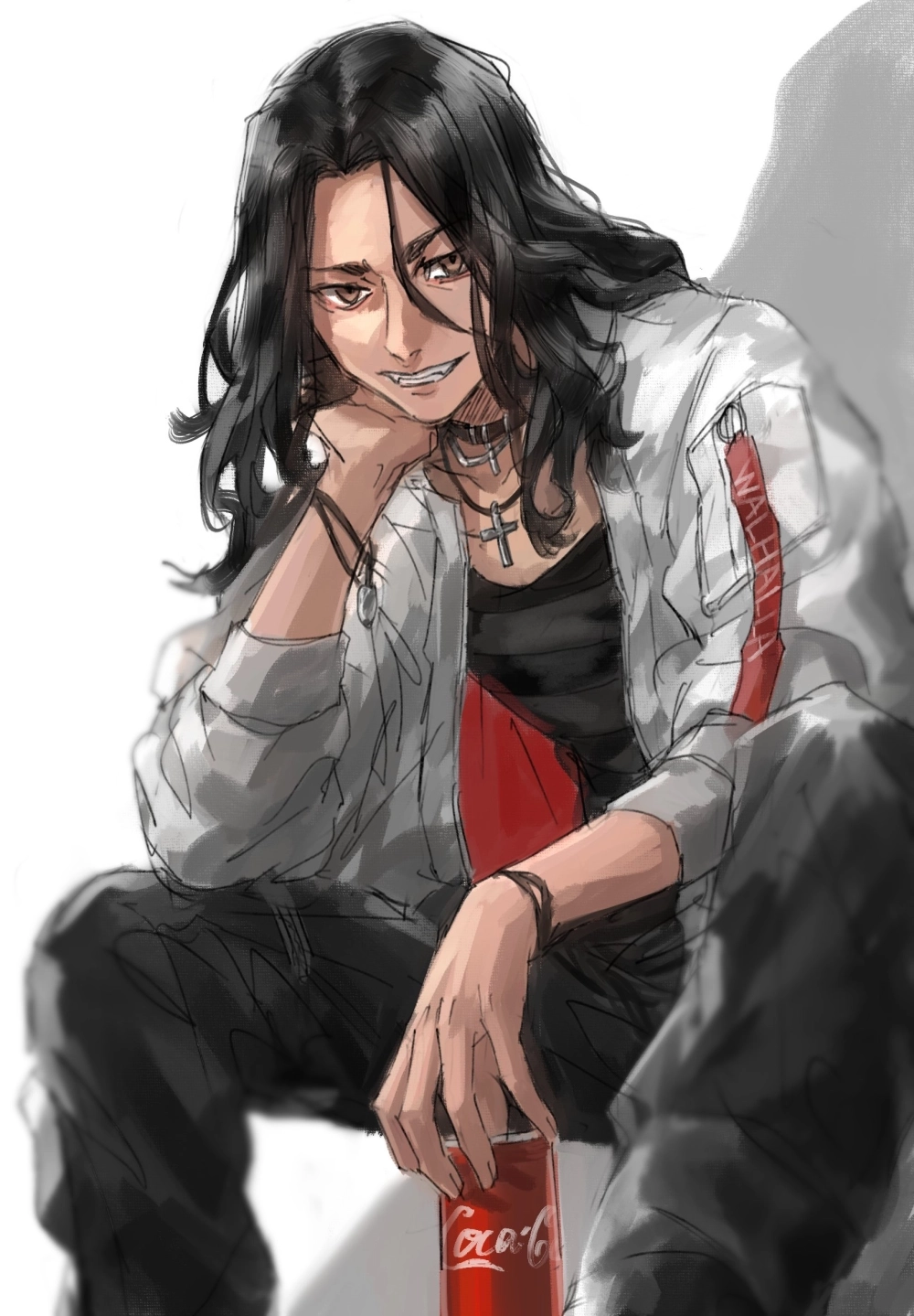 Haruchiyo Sanzu là cái tên khiến fan ấn tượng bởi ánh mắt sắc lạnh