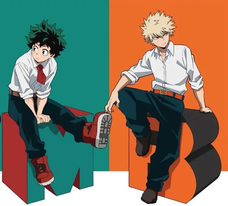 Tình bạn thử thách qua thời gian giữa Bakugo và Deku