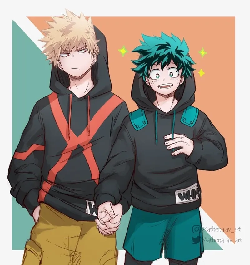 Sự đối lập lôi cuốn của Deku x Bakugou làm fan thích thú