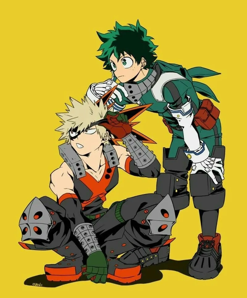 Tương tác lạnh nóng của Shoto x Bakugou cực thú vị