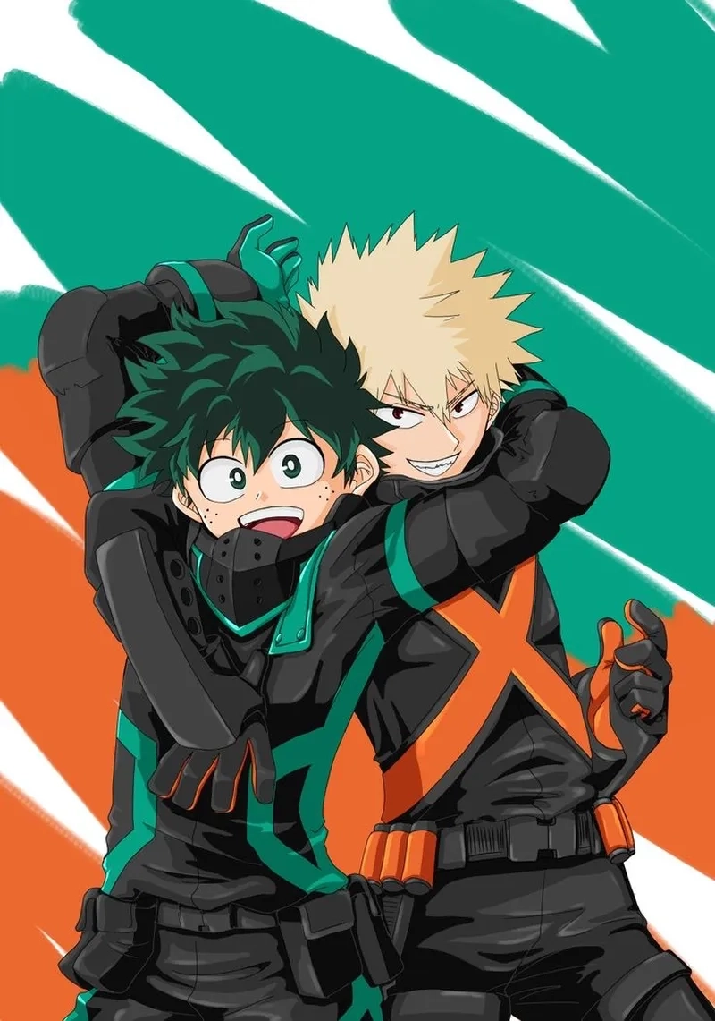 Sự cạnh tranh không hồi kết giữa Bakugou Katsuki x Midoriya Izuku