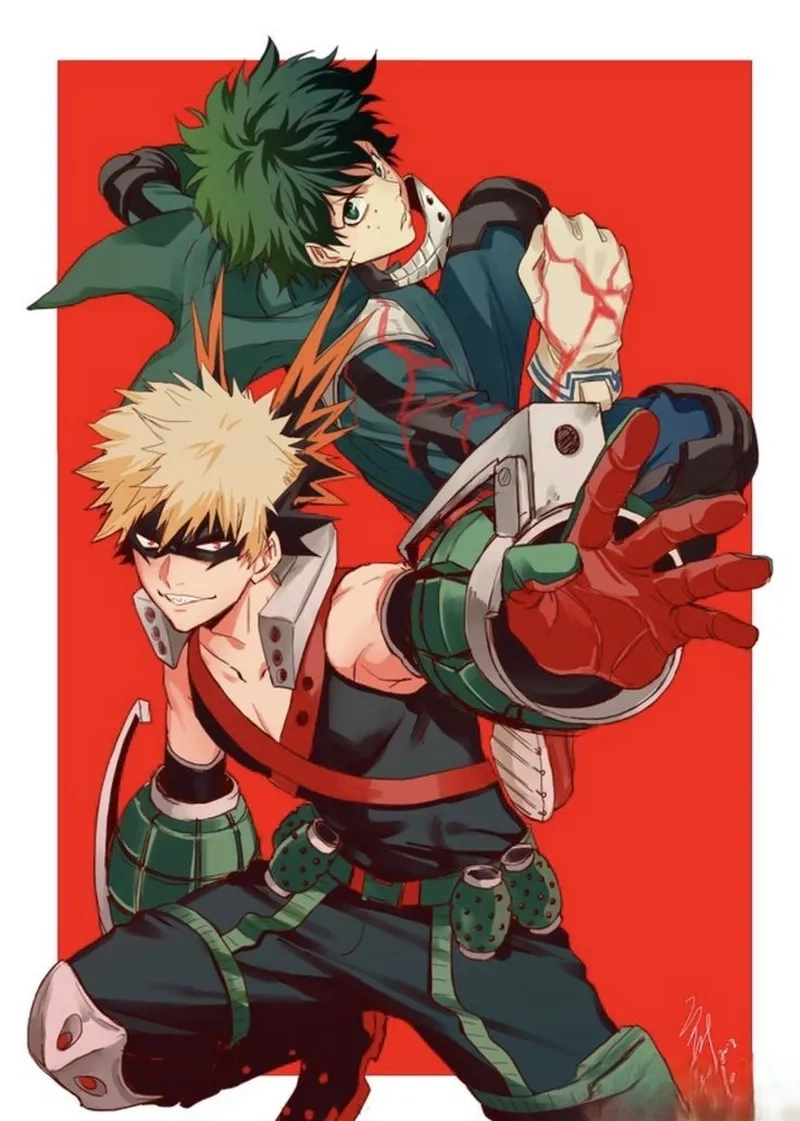 Bakugo Shoto cùng nhau tạo nên loạt cảnh hành động mãn nhãn