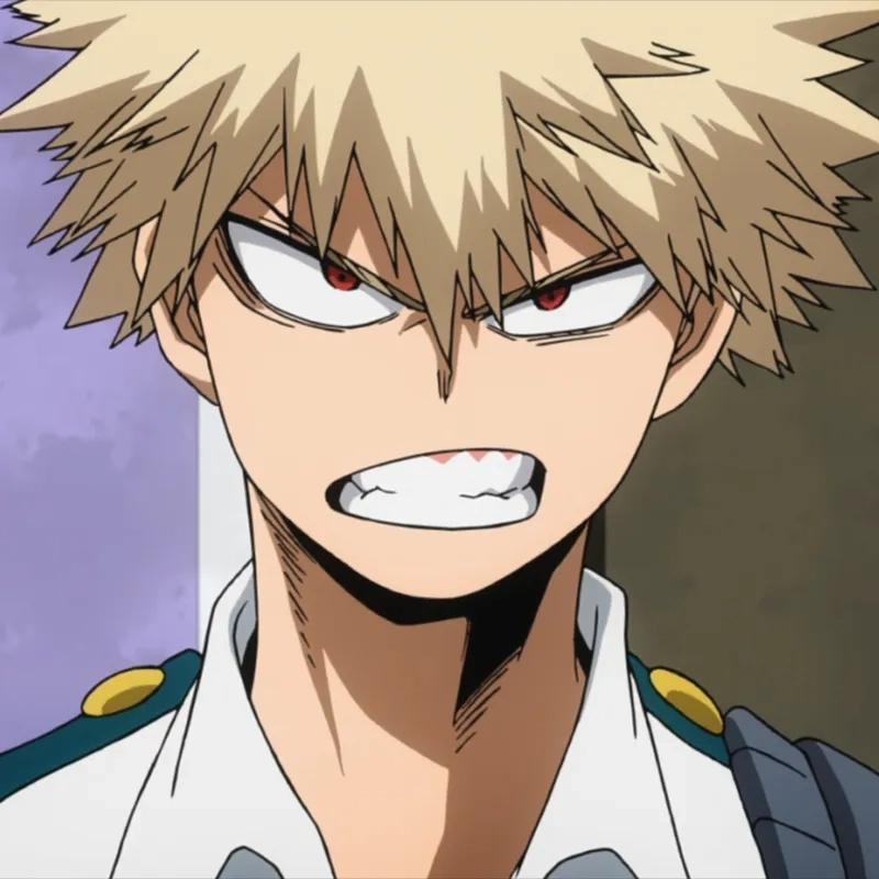 Bộ sưu tập Bakugo icon làm avatar cực ngầu
