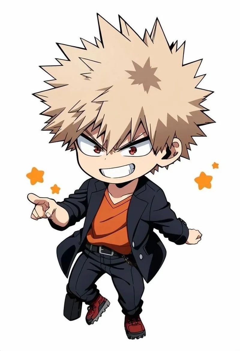 Bộ ảnh Bakugou smiling hiếm nhưng đầy cuốn hút