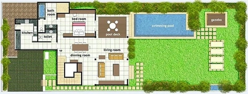 mẫu nhà vườn cấp 4 giá rẻ giải pháp xây tiết kiệm đẹp