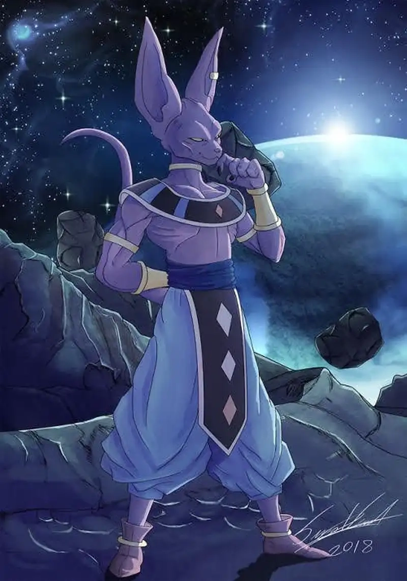 Những khoảnh khắc meme hài hước từ Beerus meme