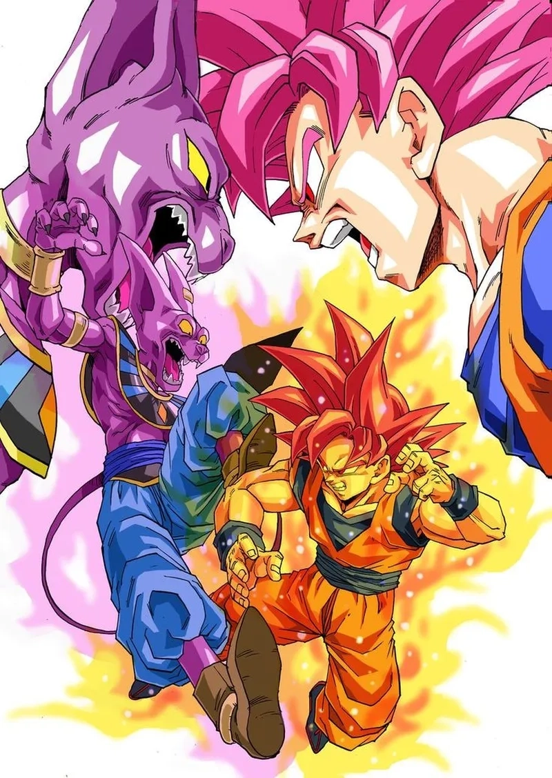 Cùng chiêm ngưỡng Goku and Beerus trong những cuộc chiến siêu khốc liệt