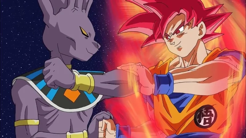 Khoảnh khắc huyền thoại của Goku vs Beerus