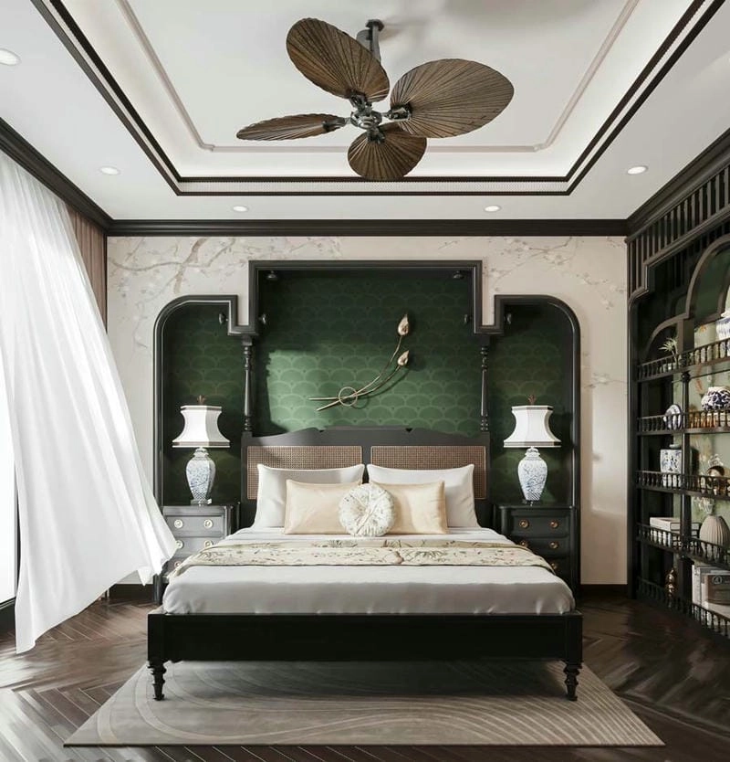 Chất liệu xưa trong phong cách đông dương trong thiết kế nội thất