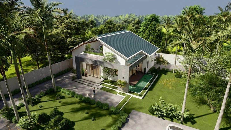 hình ảnh mẫu nhà biệt thự gợi ý không gian mơ ước