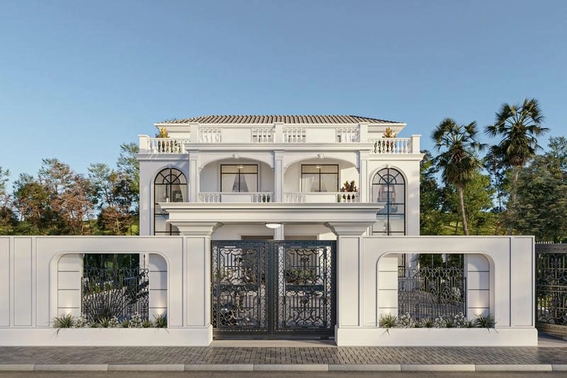 mẫu nhà biệt thự kiểu nhật tối giản thanh lịch sang trọng