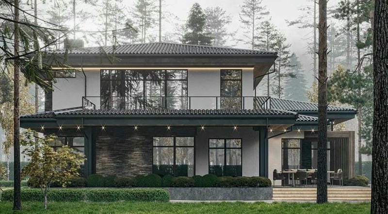 mẫu nhà vườn nhỏ tối ưu diện tích vẫn tiện nghi