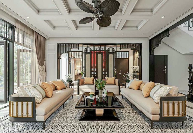 Gợi cảm hứng sống qua trang trí nhà phong cách indochine