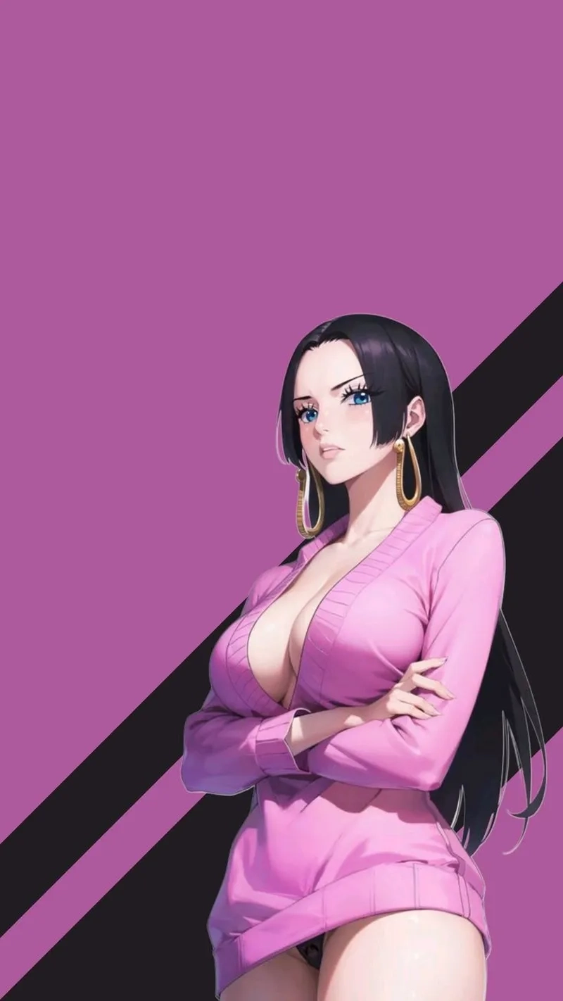 Chất anime cuốn hút trong mỗi khoảnh khắc của Boa Hancock Anime