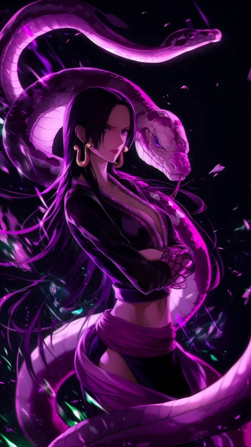 Sắc nét và cuốn hút từ từng khung hình của anime Boa Hancock