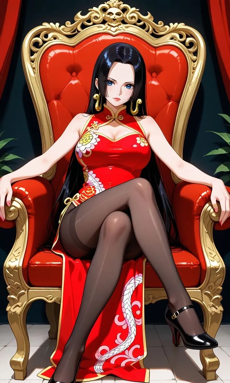 Ảnh tuyệt đẹp của Boa Hancock với thần thái không thể rời mắt