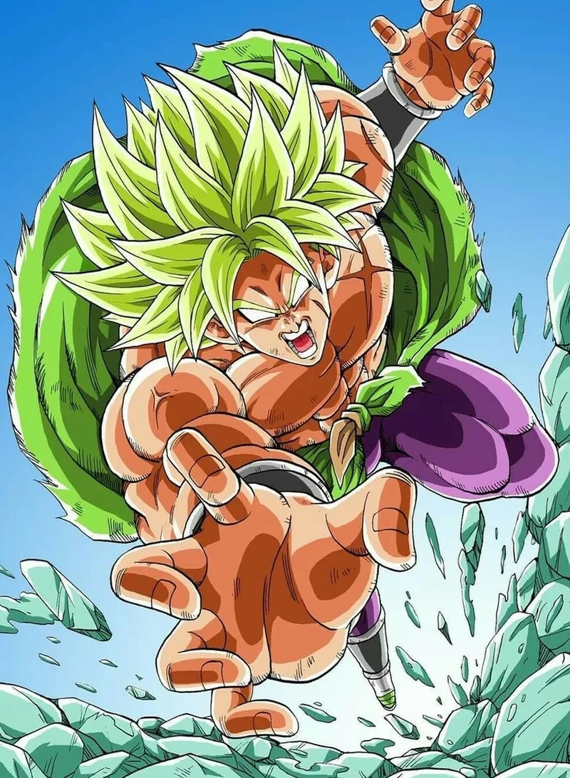 Khám phá sức mạnh đáng sợ của Broly Dragon Ball Super trong vũ trụ Dragon Ball