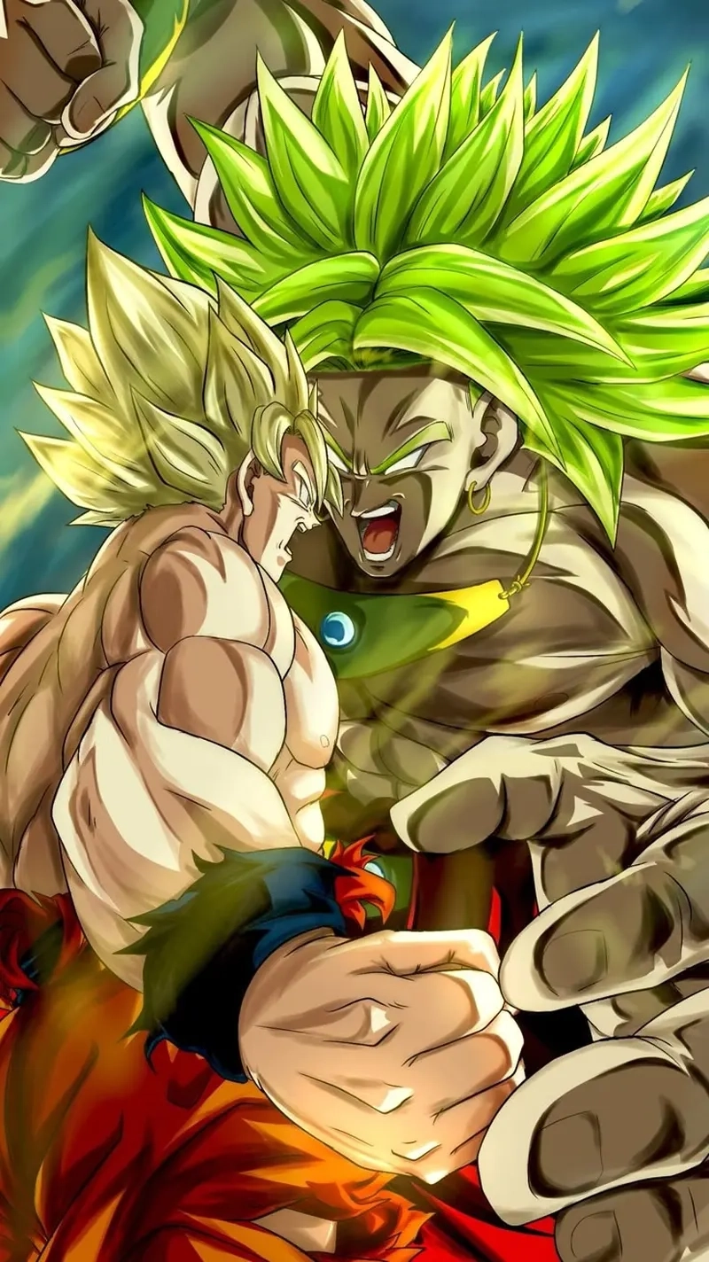 Khoảnh khắc đầy căng thẳng trong trận đấu Goku vs Broly