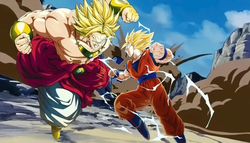 Những pha hành động mãn nhãn của Goku Broly trong từng trận chiến
