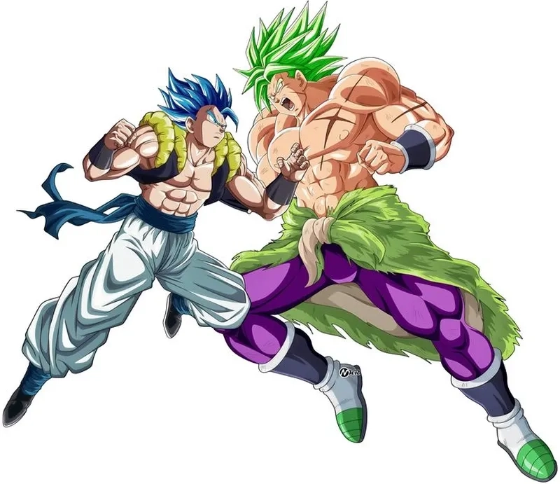 Tải về Gogeta vs Broly Wallpaper 4K siêu chất lượng