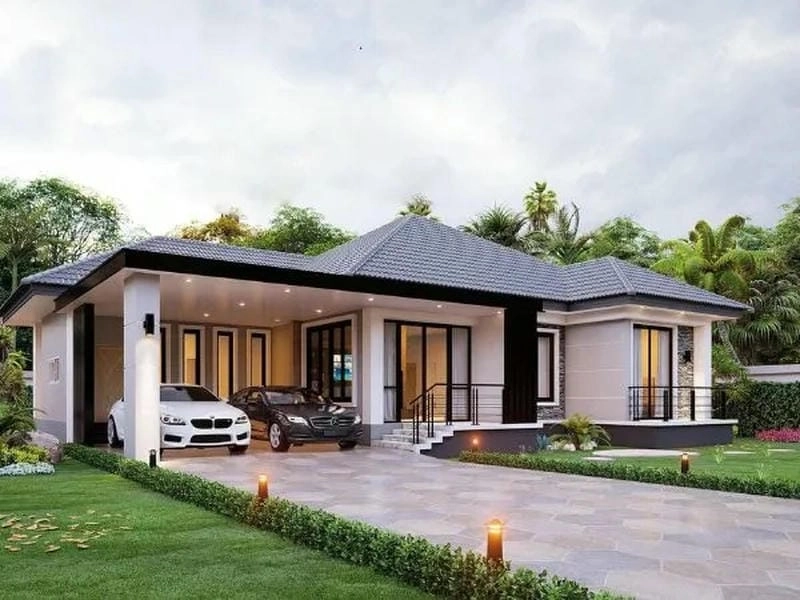 các mẫu biệt thự nhà vườn đẹp sang trọng đẳng cấp tiện nghi