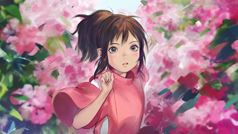 Chihiro anime gây ấn tượng bởi sự hồn nhiên và tinh thần kiên cường