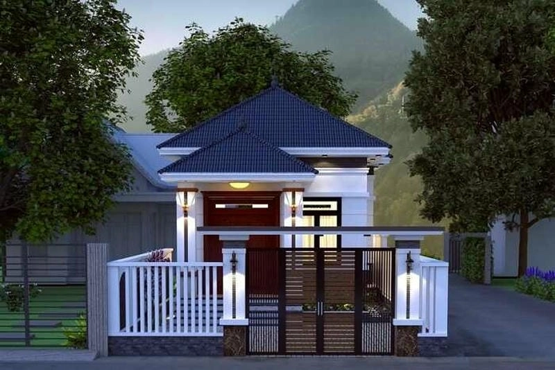 Khám phá mẫu cổng nhà vườn nông thôn đơn giản đẹp mộc mạc