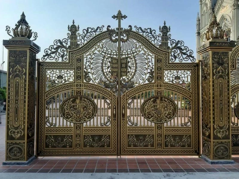 Tham khảo thiết kế mẫu cổng nhà đẹp 2020 phong cách mới