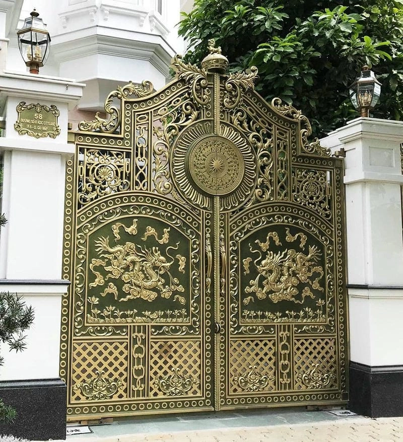 Ngắm nhìn mẫu cổng nhà phố đẹp 2019 trẻ trung hiện đại