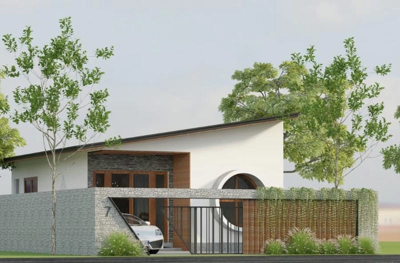 Chiêm ngưỡng nông thôn mẫu cổng nhà đẹp 2019 mộc mạc gần gũi