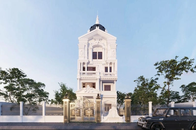 Phong cách tinh tế từ cổng rào đơn giản đẹp