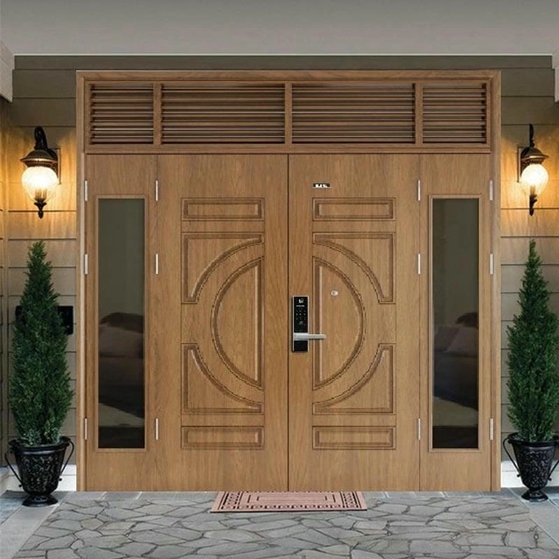 mẫu cửa chính nhà cấp 4 lựa chọn hợp lý cho mọi nhà
