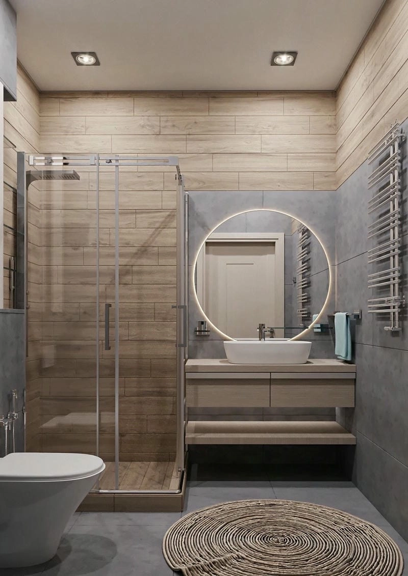 mẫu nhà tắm 2022 thiết kế cuốn hút nhẹ nhàng