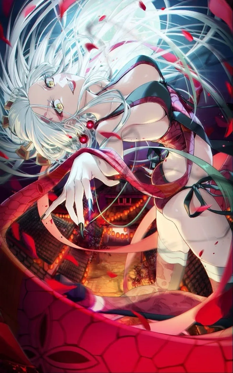 Cosplay Daki thể hiện vẻ quyến rũ nguy hiểm của Thượng Huyền Lục trong từng chi tiết