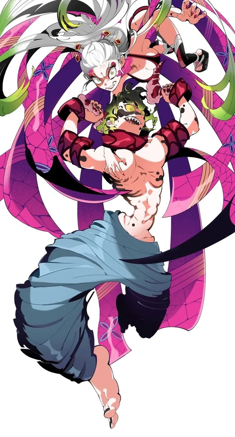 Daki khi còn là người tên là Ume, một cô gái xinh đẹp làm việc tại phố đèn đỏ