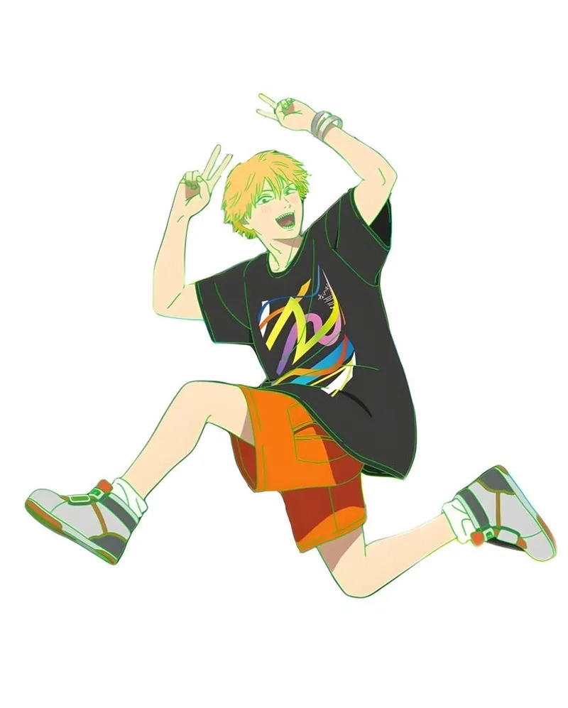 Fan tìm kiếm Anh Chainsaw Man Denji để làm hình nền