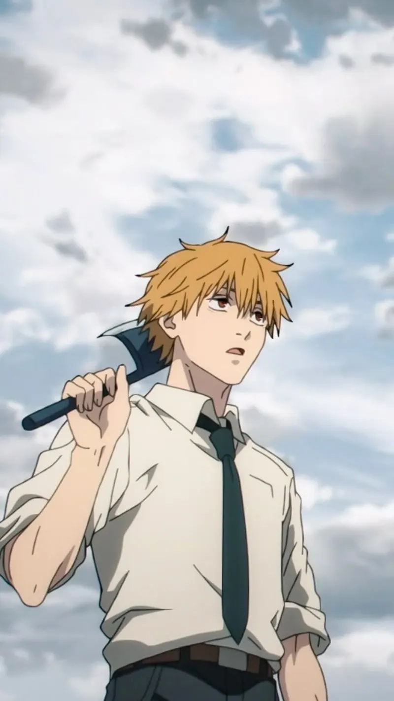 Fan sáng tạo ảnh Denji x Chainsaw Man siêu chất