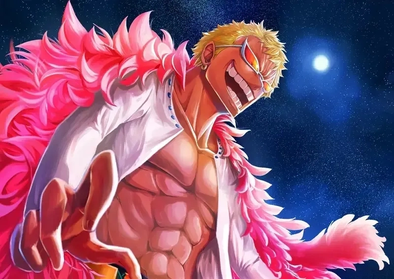 Donquixote Doflamingo là ông trùm thế giới ngầm trong One Piece