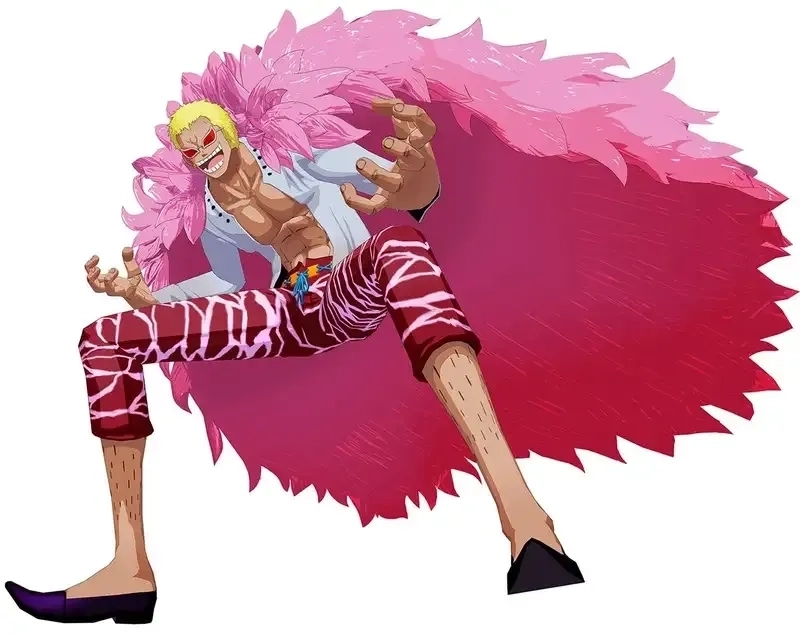 Donquixote Doflamingo manga gây sốc với quá khứ và hành động tàn bạo