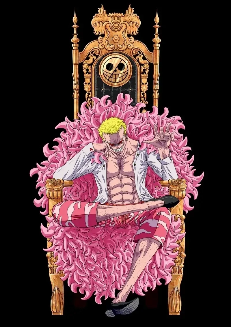 Băng Donquixote Doflamingo crew từng thống trị cả Dressrosa