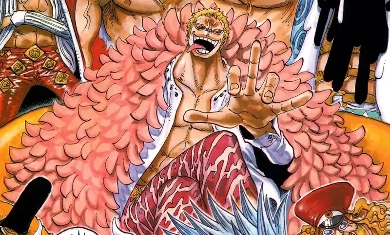O Conto De Donquixote Doflamingo kể về quá khứ đen tối của hắn