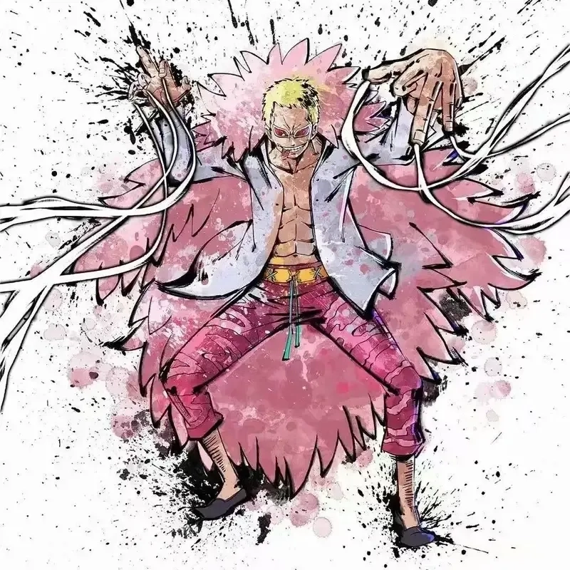 Bộ Donquixote Doflamingo drawing vẽ tay cực đẹp và chi tiết