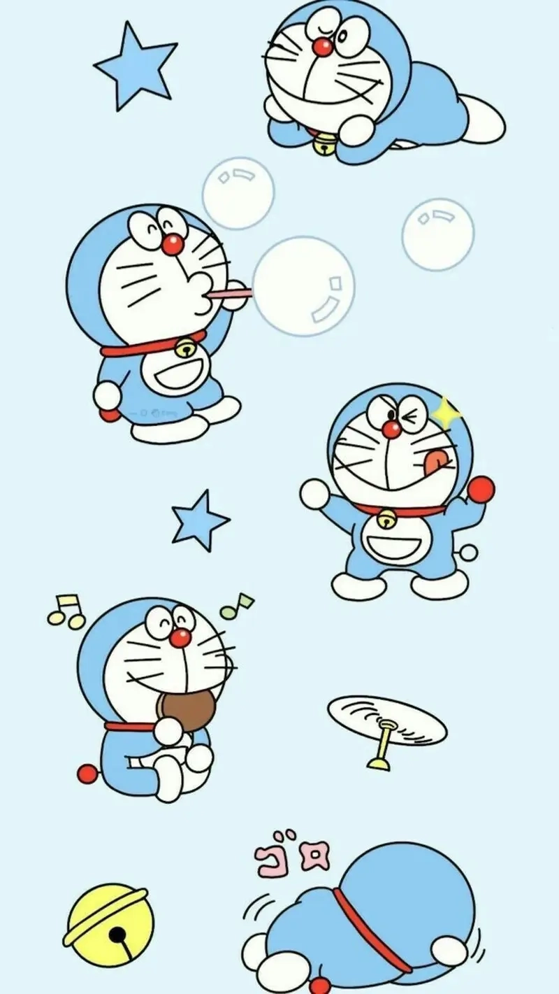 Bộ hình Chibi Doraemon phù hợp làm avatar