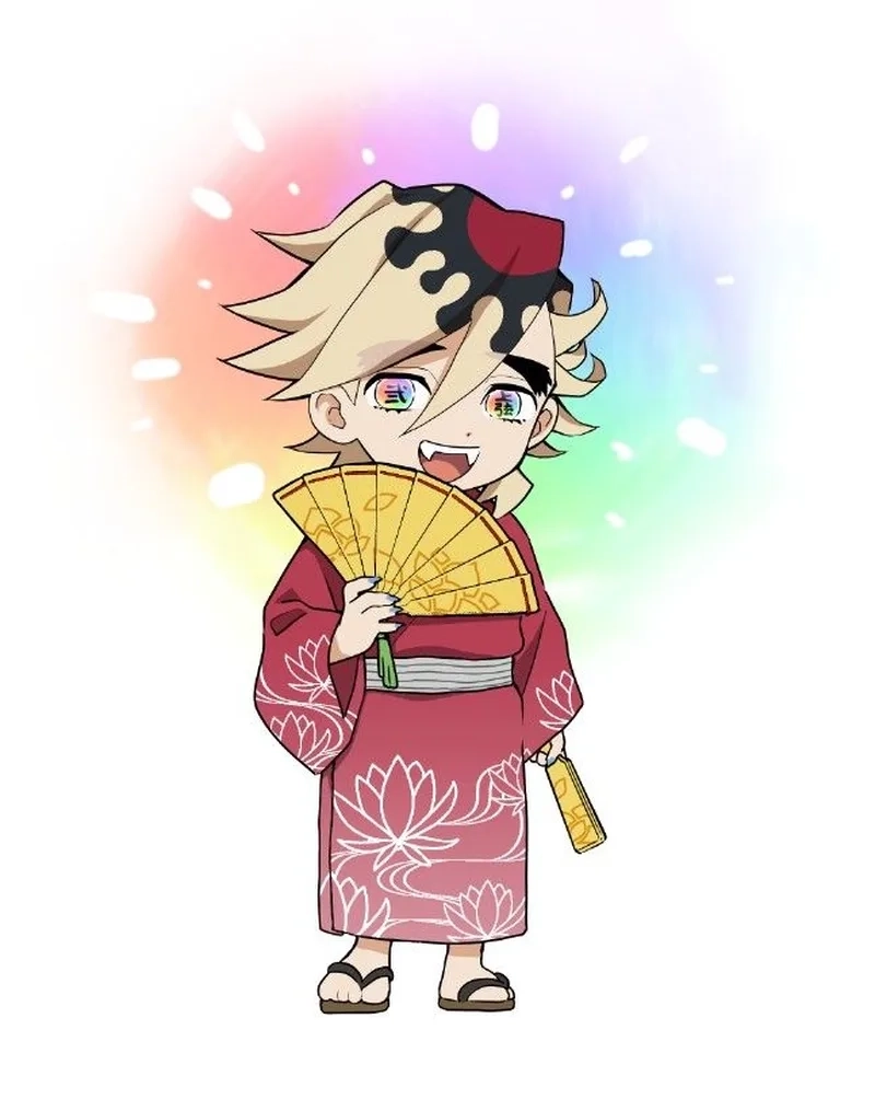 Phiên bản Doma Chibi cũng được fan Kimetsu yêu thích