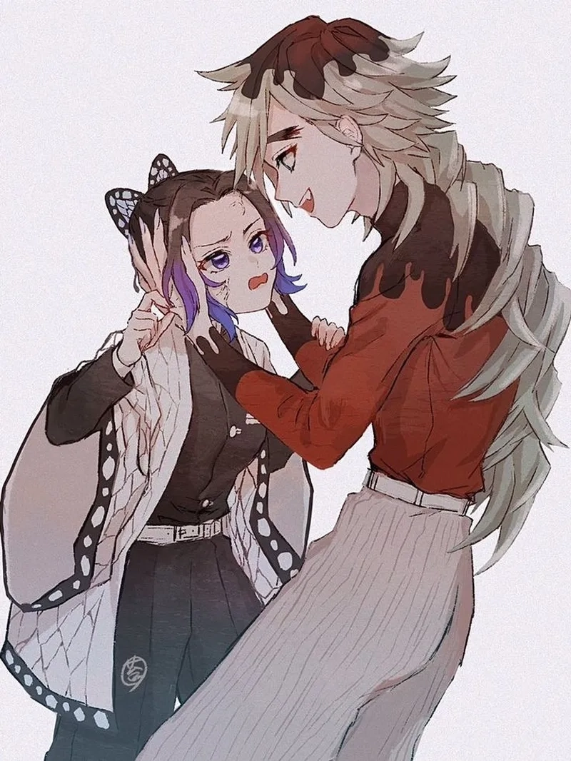 Mối quan hệ phức tạp giữa Douma Shinobu gây tò mò