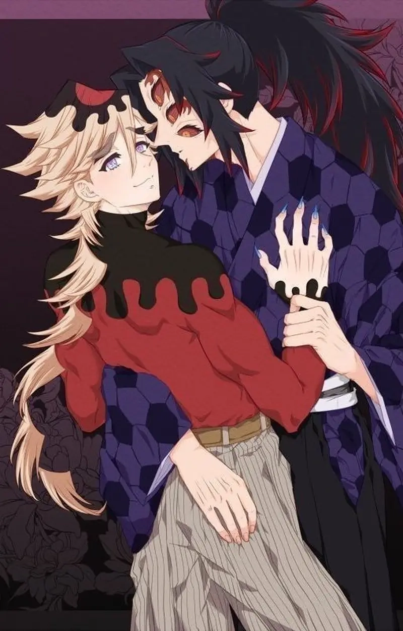 Fan yêu thích cặp đôi quyền lực Akaza x Douma trong Kimetsu
