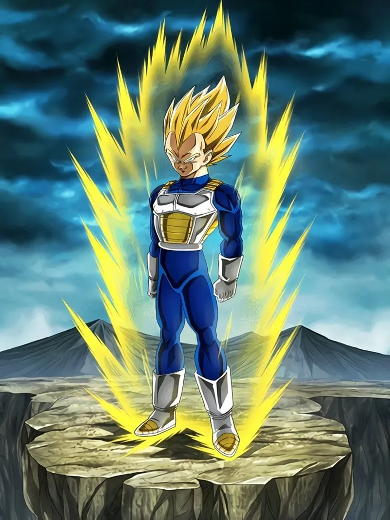 Tạo hình khác lạ của Dragon Ball GT Vegeta